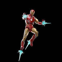 Marvel Iron Man Endgame window box showcases packaging art on shelf.