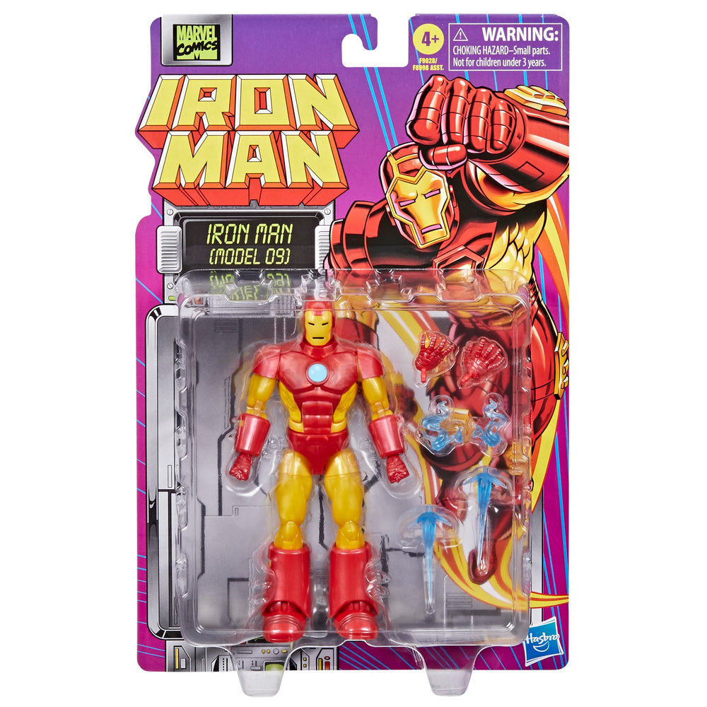 Marvel Iron Man Model 09 premium deco highlights comic-inspired details on a collector's shelf.