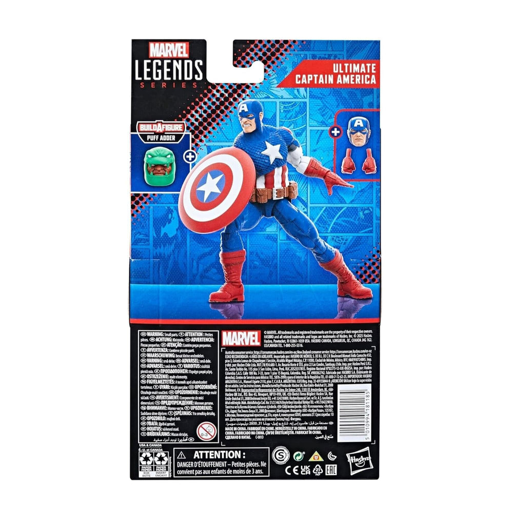 Six-inch Marvel Legends figure posed for display alongside other legends.