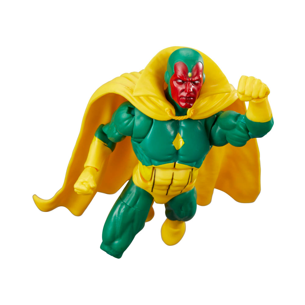 Vision figure with two interchangeable hands for versatile display.