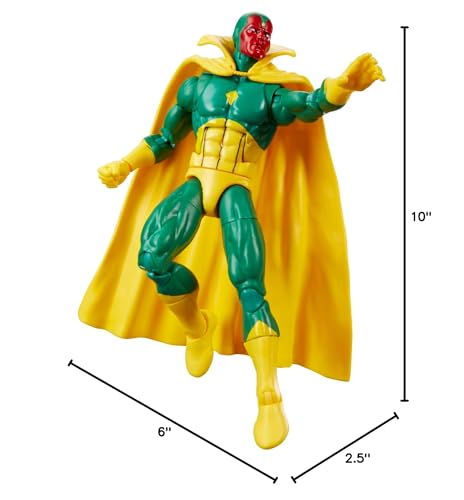 Vision figure complements Marvel Legends diorama and multiverse displays.