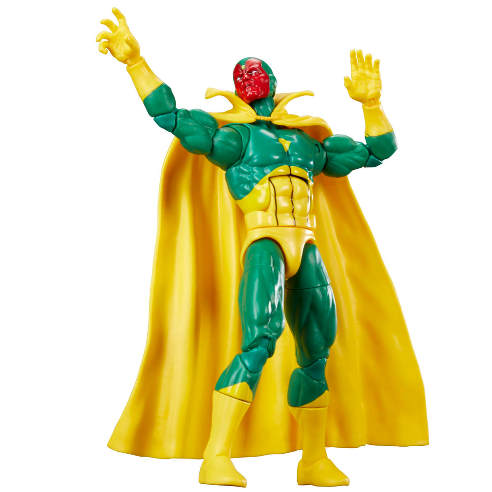 Premium deco and armor details on Vision figure.