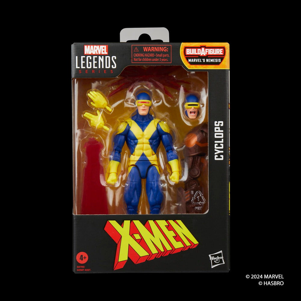 Marvel Legends Cyclops with blast FX accessory for dramatic action display