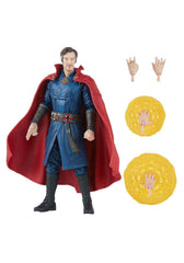 Marvel Legends Doctor Strange in-hand pose demonstrates versatile posing options.
