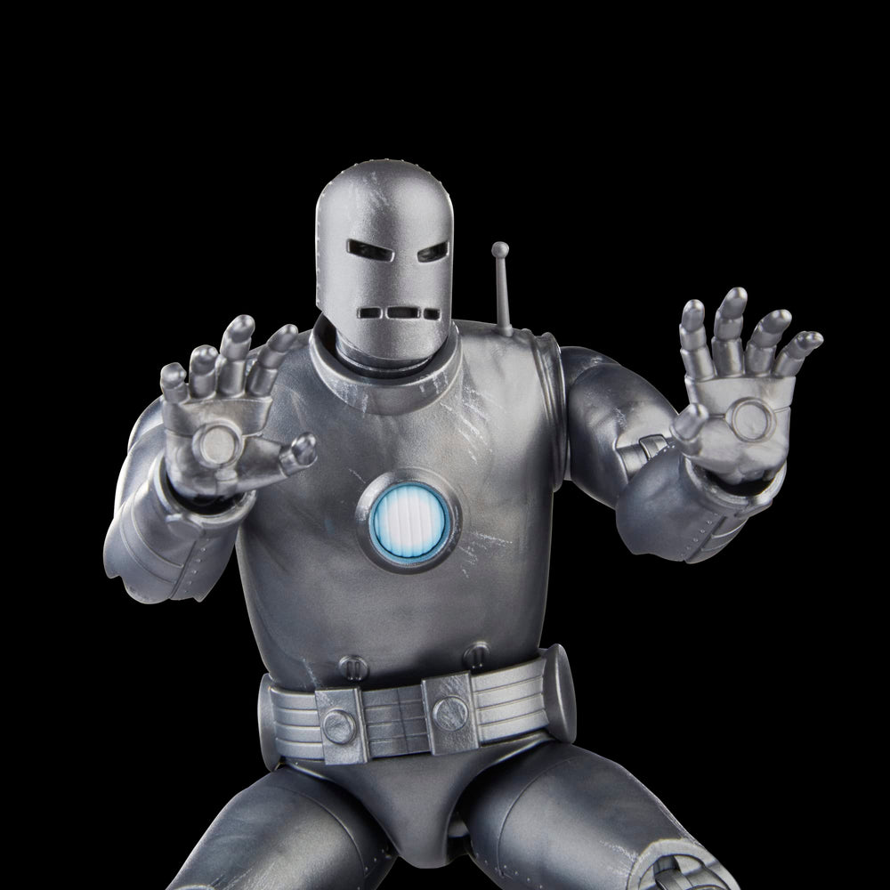 Marvel Legends Iron Man Model 01 articulation pose for dynamic action