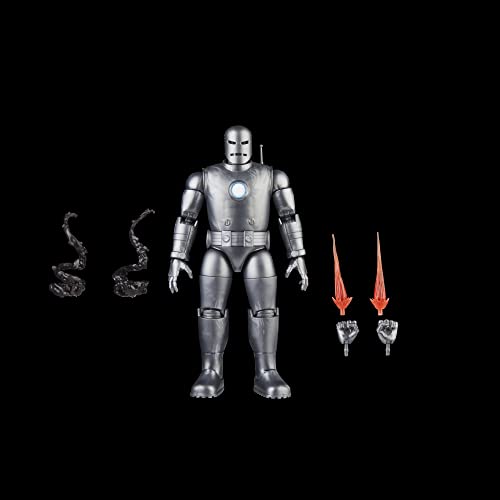 Marvel Legends Iron Man Model 01 display-ready poseable figure for collection