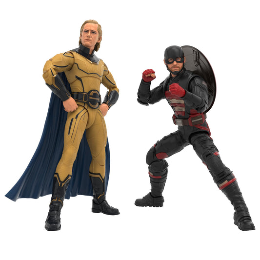 Marvel Legends John F. Walker figure with shield enables dynamic shelf poses.