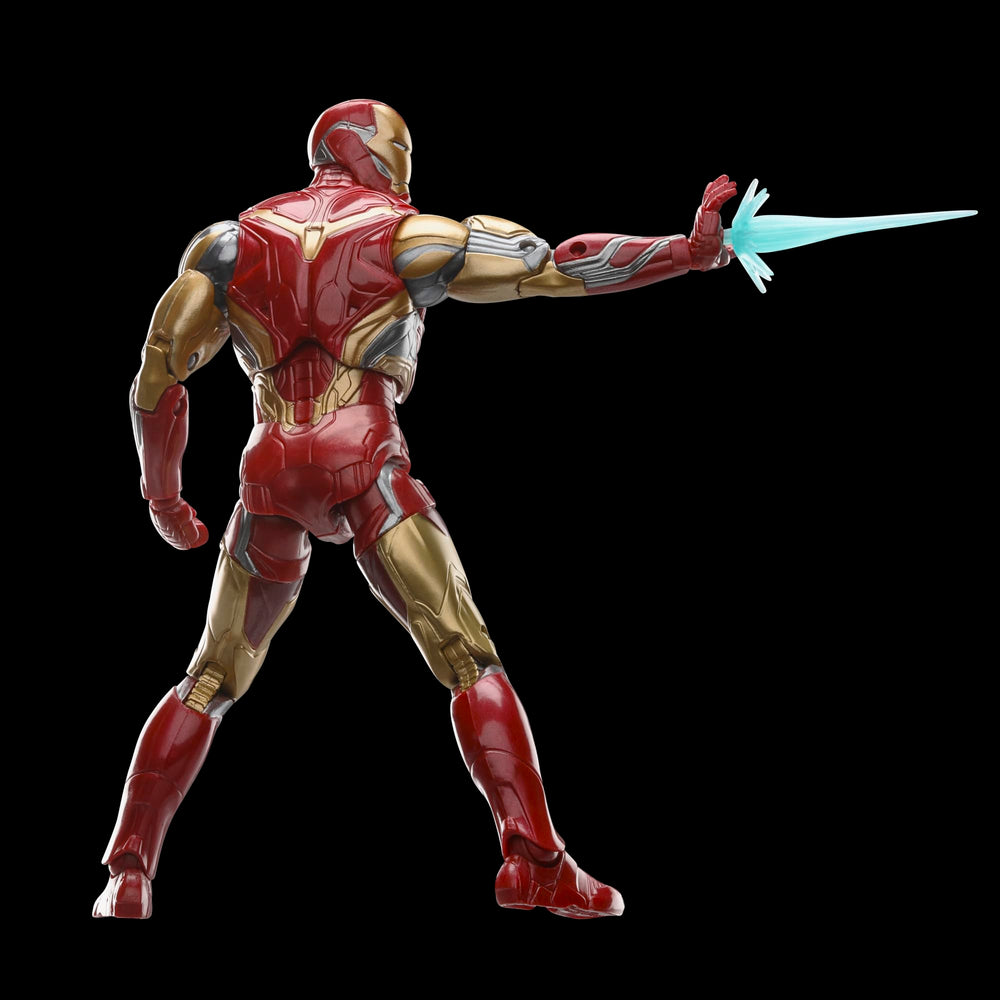 Marvel Legends Series Iron Man articulation showcases over 20 points for versatility.