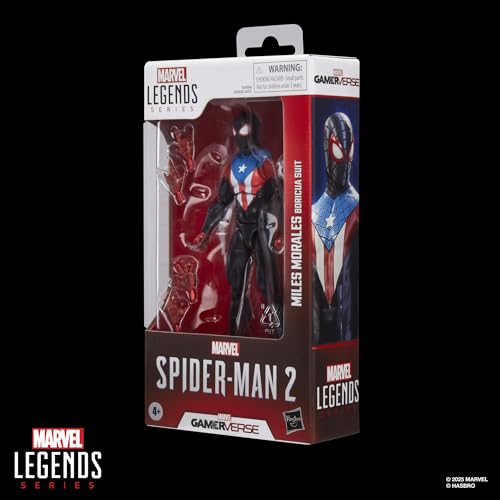 Marvel Legends Miles Morales Boricua Suit ideal for photography and dioramas