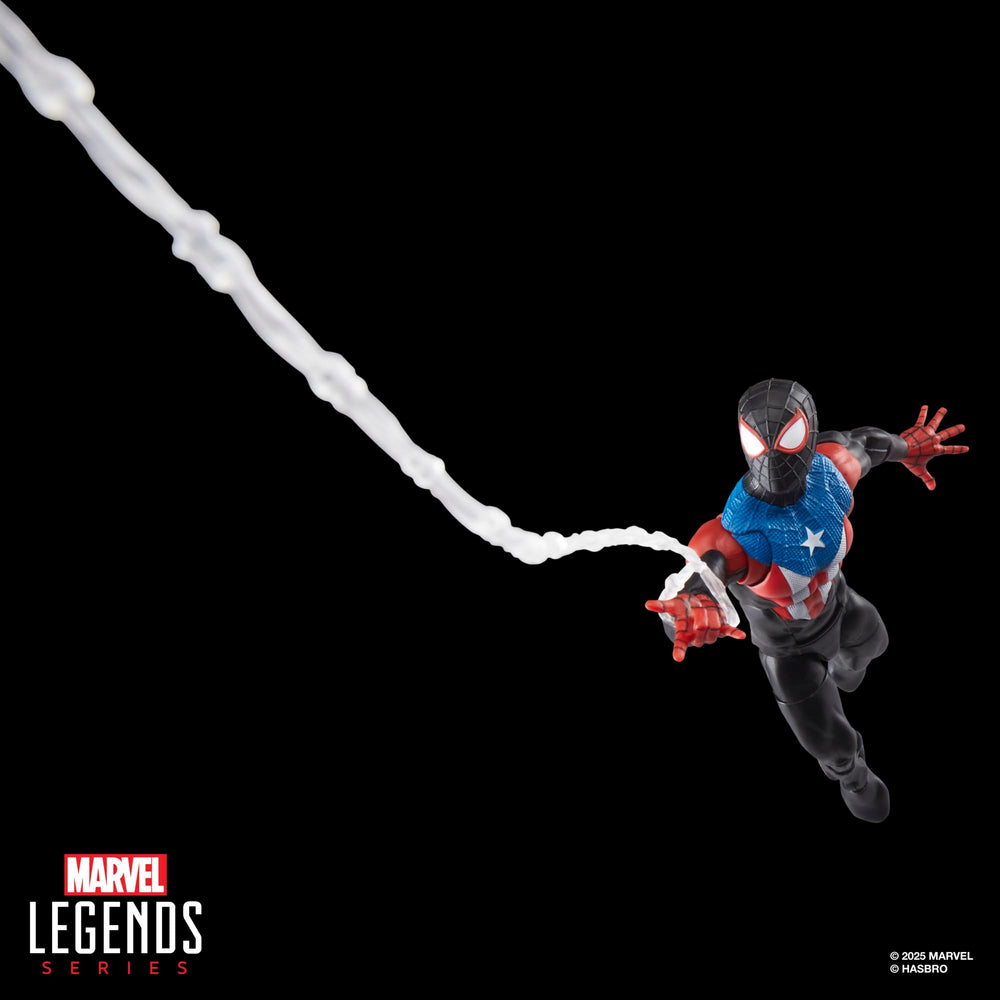 Marvel Legends Miles Morales Boricua Suit with alternate hands for dynamic scenes