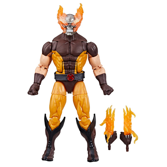 Marvel Legends Weapon of Vengeance Wolverine figure front view for display and posing
