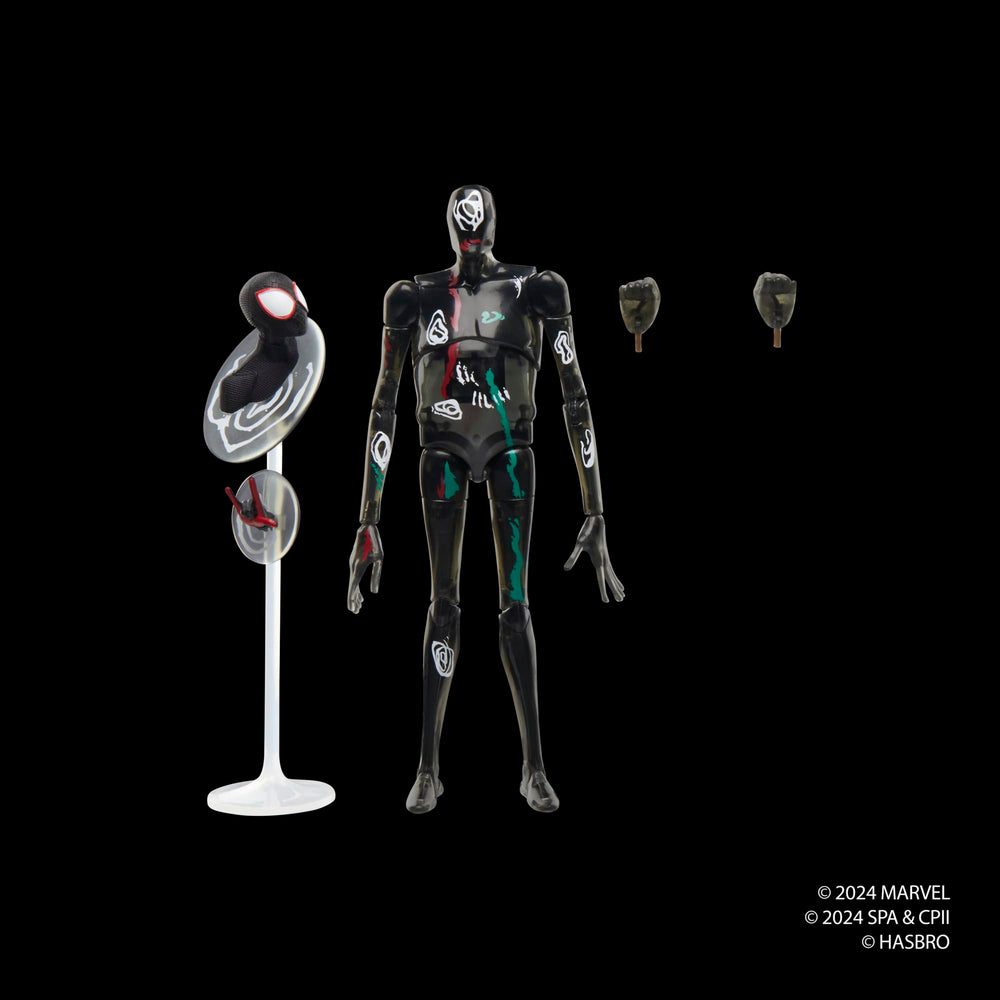 Marvel Legends The Spot figure movie-inspired deco for authentic look.