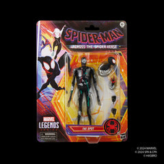 Marvel Legends The Spot figure side profile highlighting poseable design for dynamic display.