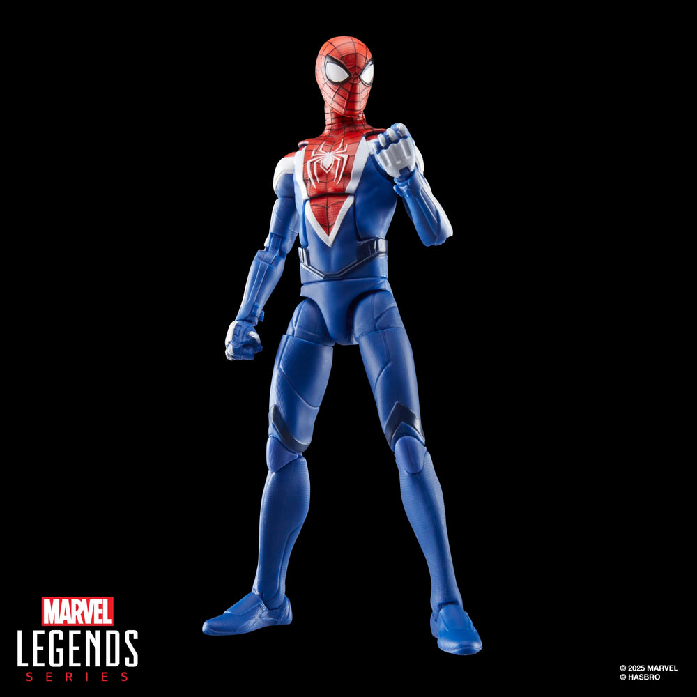 Marvel Miles Morales upgraded-suit stand for collection display