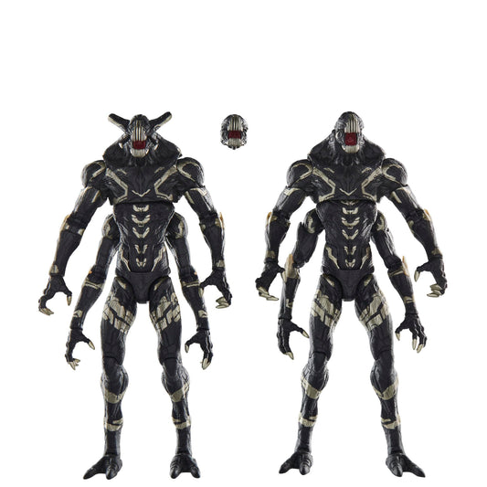 Marvel Outriders 6-inch figure close-up heads for premium display.