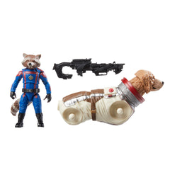 Marvel's Rocket six-inch figure with premium detail for dynamic display.