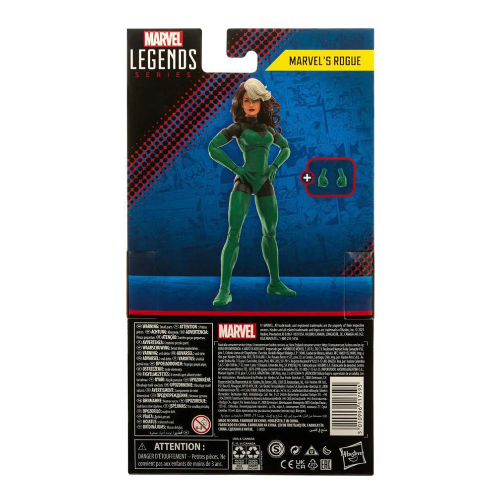 Marvel's Rogue X-Men figure on a display-ready stand for a bold collection.