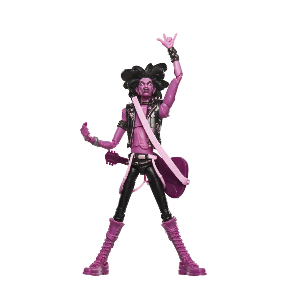 Marvel Spider-Punk figure articulation showcase for flexible posing