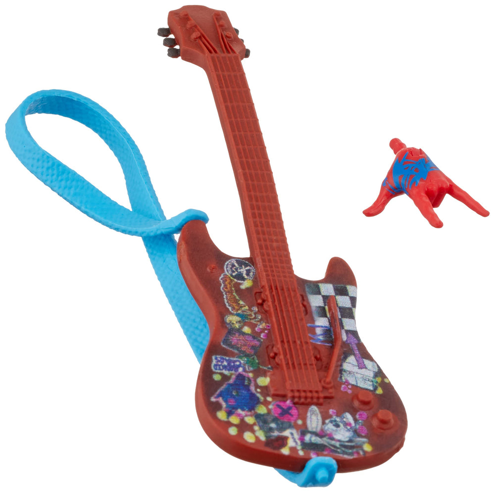 Guitar accessory recreates Spider-Punk's iconic instrument for display