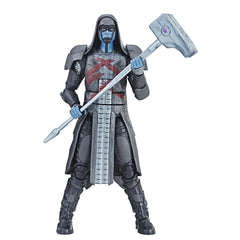 Marvel Ronan figure action pose emphasizes hero-ready stance for shelf storytelling