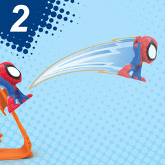 Dynamic action pose Marvel Stunt Squad figures for heroic adventures.