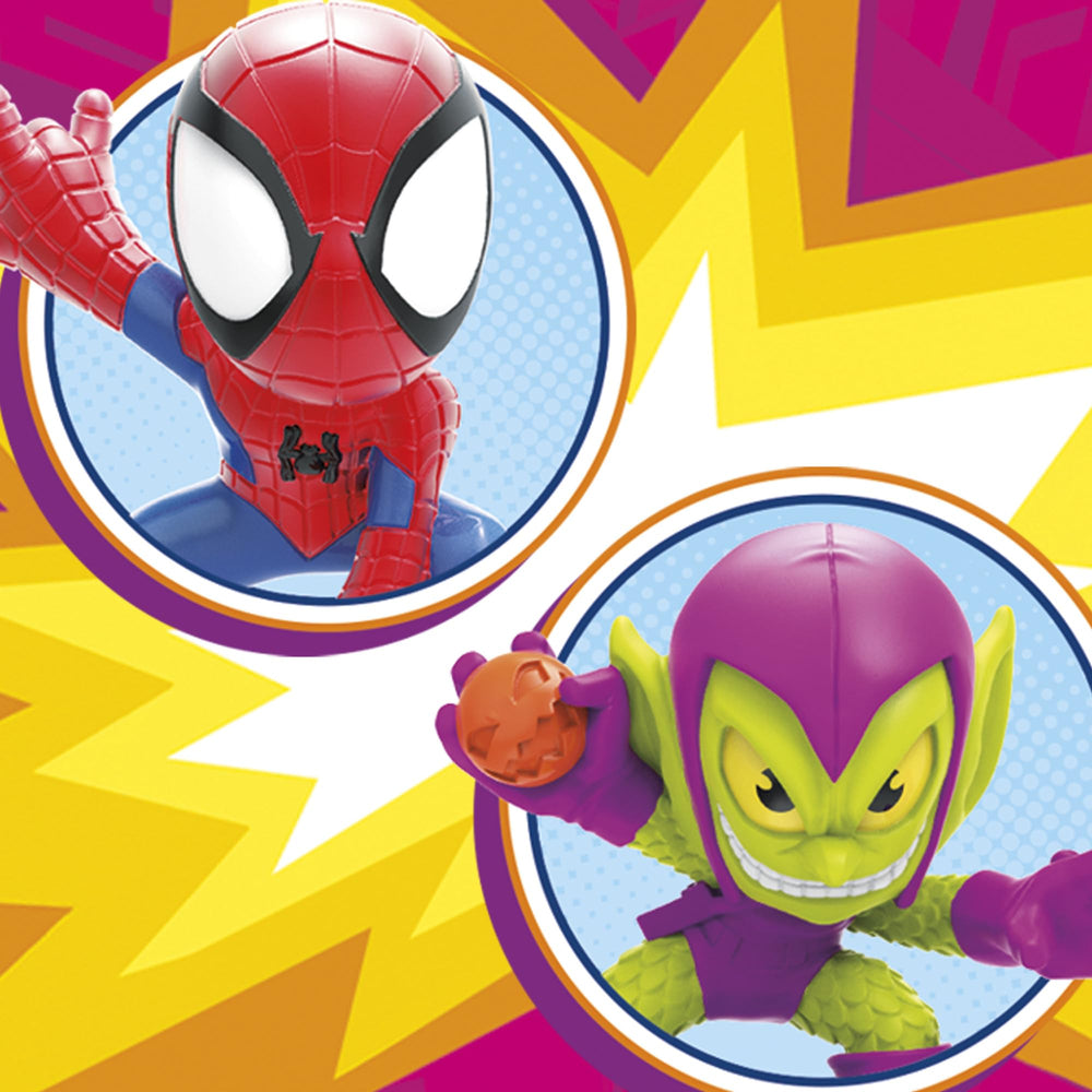 Marvel Stunt Squad crane structure enabling action-packed pretend battles.