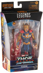 Marvel Thor Love and Thunder figure with Stormbreaker ready for display.