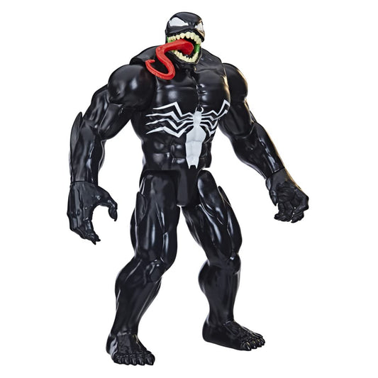 Marvel Titan Hero Venom figure 12-inch pose-ready display and play