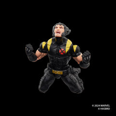 Marvel Wolverine figure, dynamic articulation, supports action poses and dioramas.