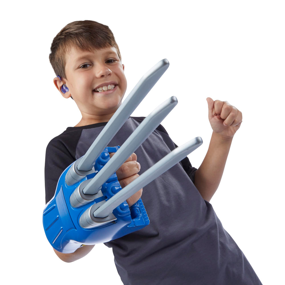 Marvel Wolverine Slash Action Claw dressing up hero accessory completes X-Men costumes.