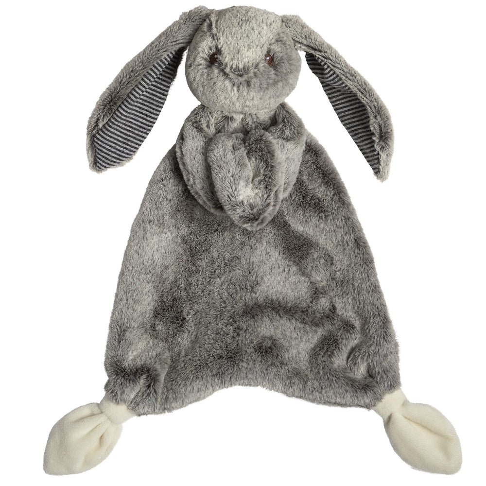 Mary Meyer Silky Bunny Lovey head cuddle for calm snuggles