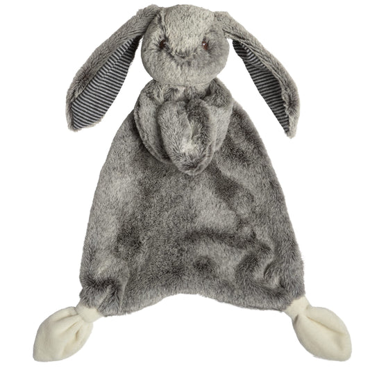 Mary Meyer Silky Bunny Lovey head cuddle for calm snuggles