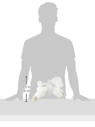 Mary Meyer Melody Lamb easy-clean surface material supports quick care and daily play.