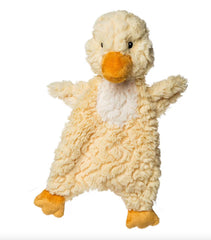 Mary Meyer Putty Duck Lovey full view for comforting daytime cuddles and portable play.
