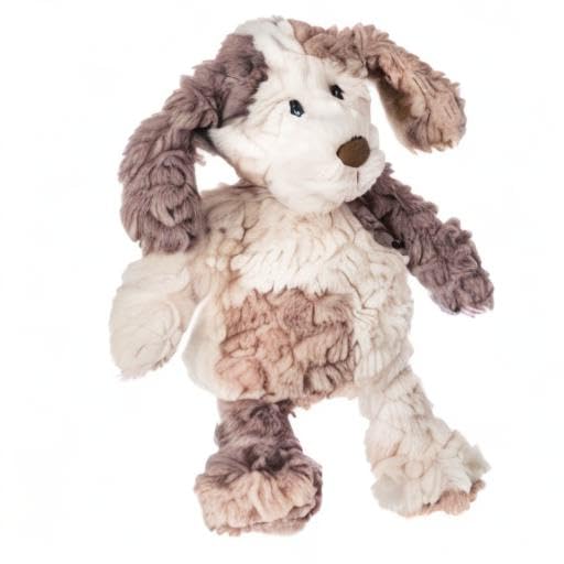 Putty family display with other soft toys for versatile nursery companions.