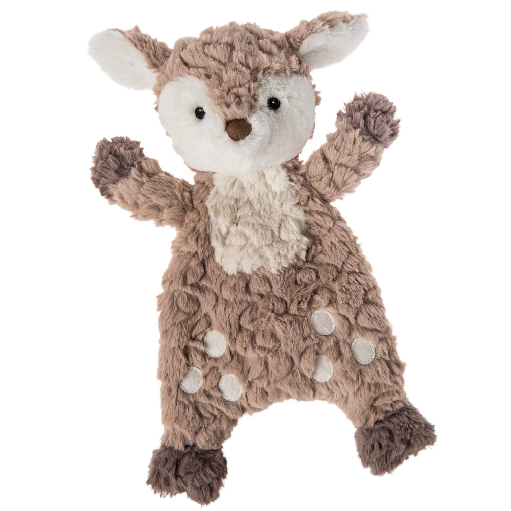 Mary Meyer Putty Fawn Lovey with ultra-soft fabric for comforting cuddles.