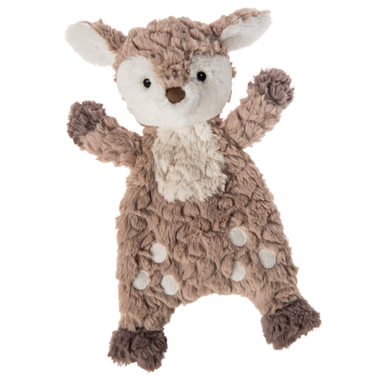Mary Meyer Putty Fawn Lovey with ultra-soft fabric for comforting cuddles.