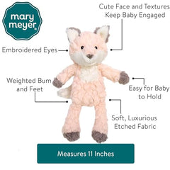 Mary Meyer Putty Fox plush with ultra-soft fabric for cozy cuddles