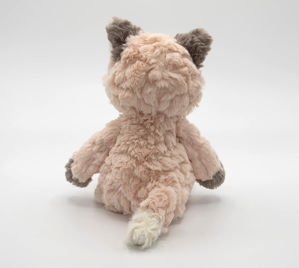 Mary Meyer Putty Fox weighted bum and feet provide comforting grounding