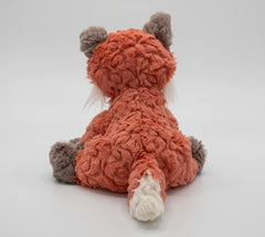 Mary Meyer Putty Fox weighted bum supports realistic hugging weight.