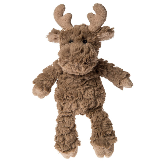 Mary Meyer Putty Moose plush with textured fabric for tactile play