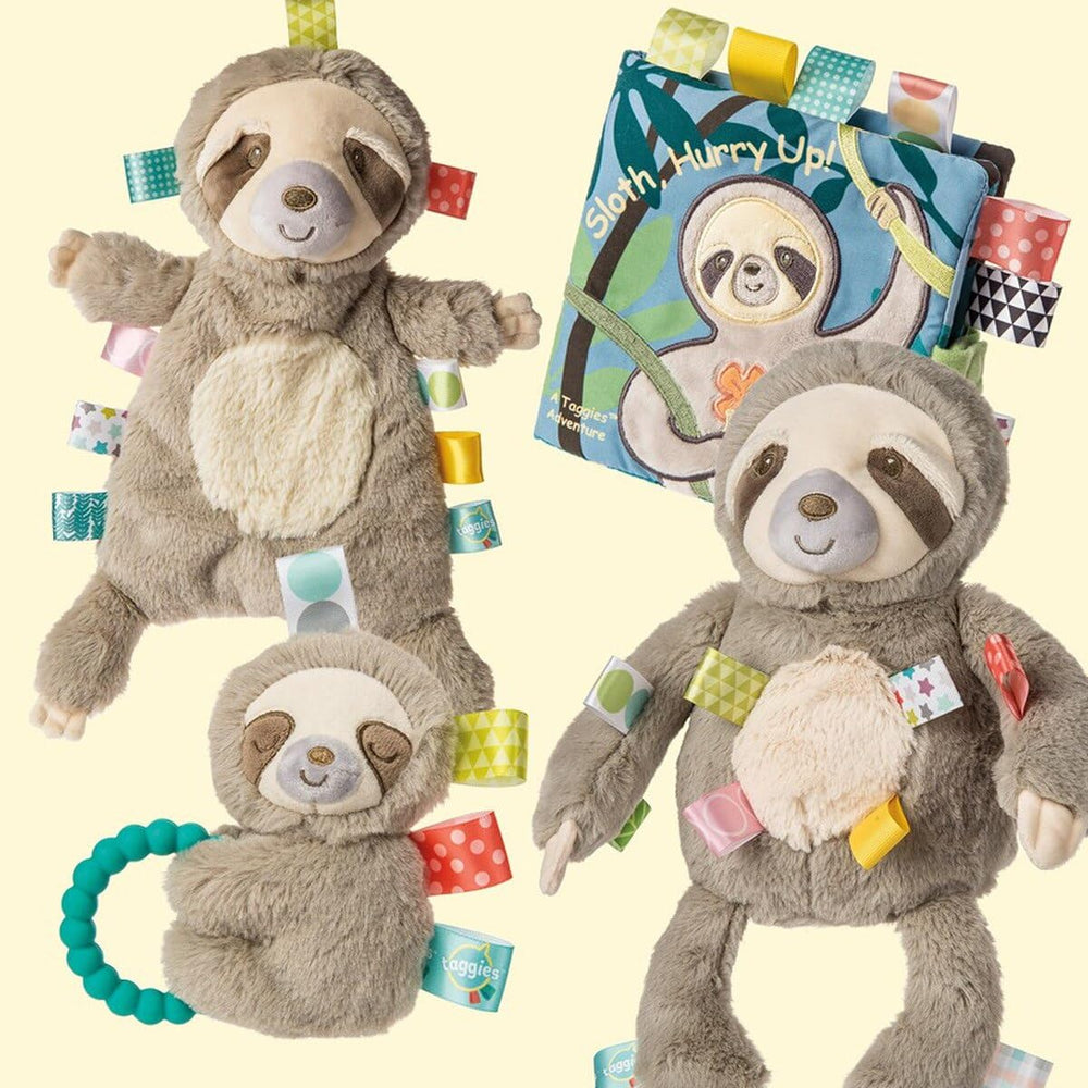 Mary Meyer Taggies Sloth baby gift idea for newborns and up.