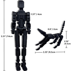 masijssa T13 action figure with flexible joints for dynamic posing