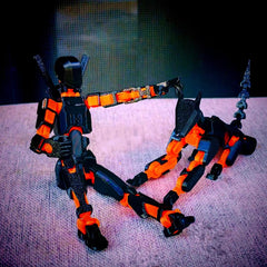 Masijssa Titan 13 with flexible joints enabling multiple poses.