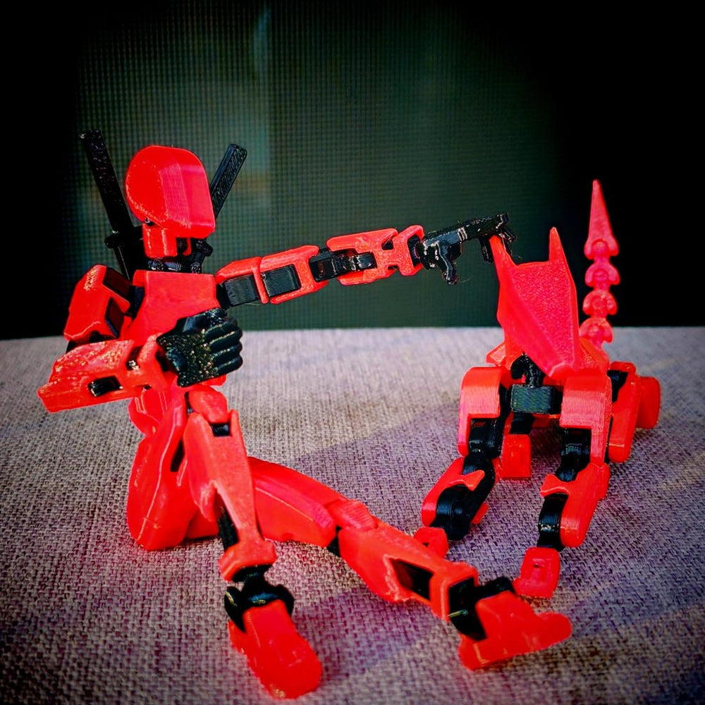 masijssa T13 flexible joints – enables dynamic poses for photos and dioramas.