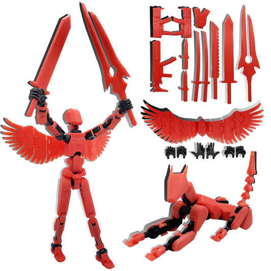 masijssa T13 red-black action figure – ready for display and dynamic posing.