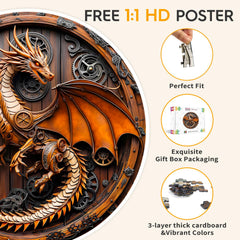 Masseruon puzzle gift box packaging ideal for birthdays and holidays.