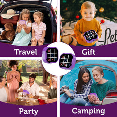 MASSRT portable educational Tic Tac Toe toy for learning on the go