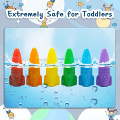 Ideal for tiny hands with a comfortable rocket grip