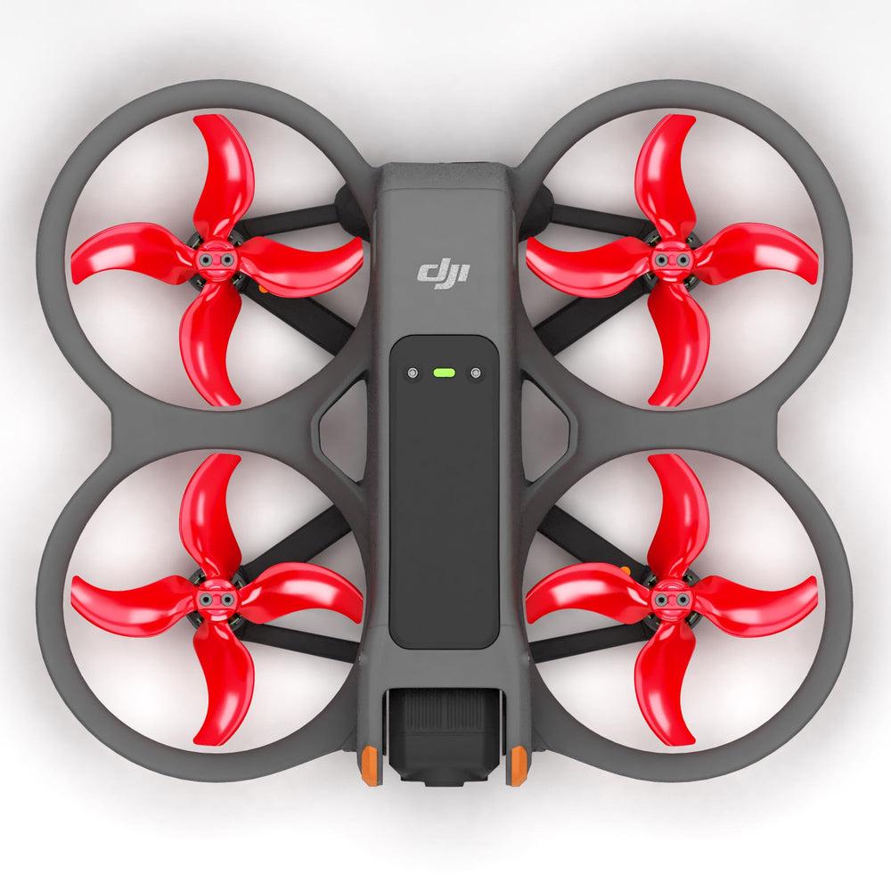 Master Airscrew stealth propellers in flight red improved control and handling